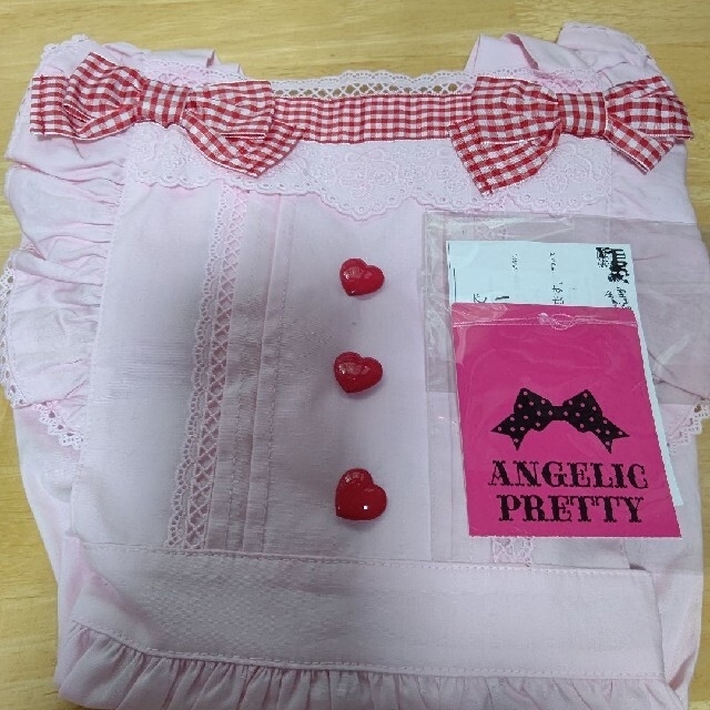 Angelic Pretty - 新品FancyRibbonエプロンの通販 by ロリータ Angelic Pretty - 新品FancyRibbonエプロンの通販 by ロリータ