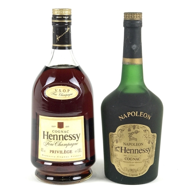 Hennessyパラディ、レミーマルタン　コニャック2本セット