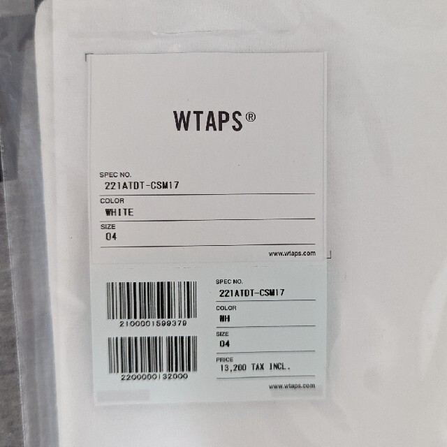 WTAPS ACADEMY / SS / COPO White XL Tシャツ