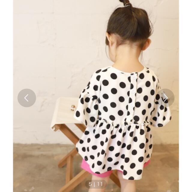 coca 服 キッズ トップス キッズ/ベビー/マタニティのキッズ服女の子用(90cm~)(Tシャツ/カットソー)の商品写真