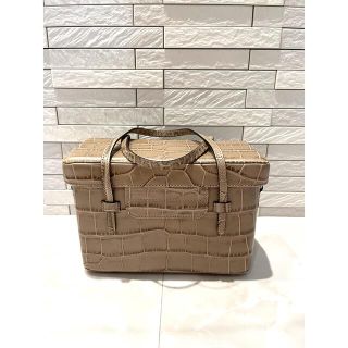 FOXEY - FOXEY 型押し ガトーショコラバッグ シナモンの通販 by