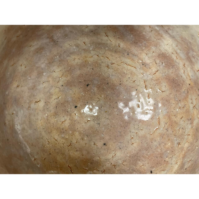 作家物 陶芸家 人間国宝 十一代 三輪休雪 萩 茶碗 萩焼 抹茶碗 【初回