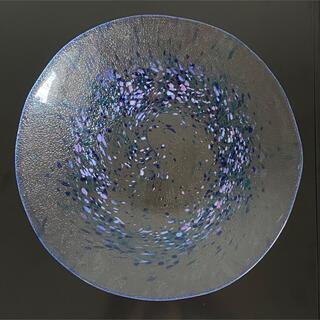 トウヨウササキガラス(東洋佐々木ガラス)のいろしずく ガラス大皿 そうめん皿(食器)