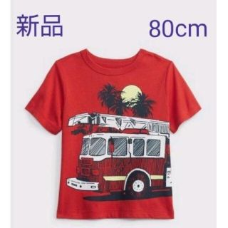 ベビーギャップ(babyGAP)の《最終お値下げ》GAP ★80★ Ｔシャツ　レッド《バックプリント》(シャツ/カットソー)