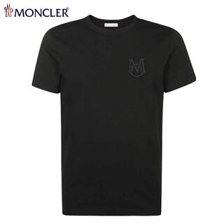 モンクレール(MONCLER)の144 MONCLER ブラック ロゴ 半袖 Tシャツ size S(Tシャツ/カットソー(半袖/袖なし))