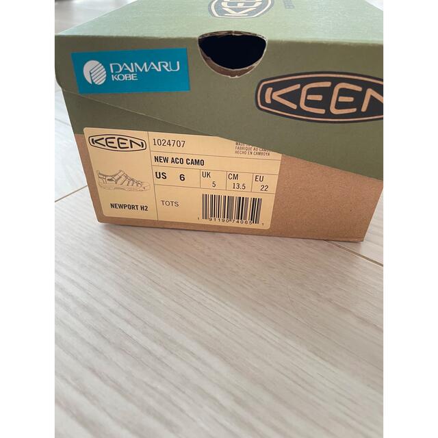 KEEN(キーン)のkeen  サンダル　13.5cm  KEEN NEWPORT キッズ/ベビー/マタニティのベビー靴/シューズ(~14cm)(サンダル)の商品写真