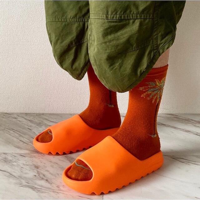 adidas yeezy slide ENFLAME ORANGE サンダル