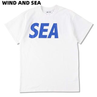 ウィンダンシー(WIND AND SEA)のWIND AND SEA S/S T-SHIRT / WHITE-BLUE XL(Tシャツ/カットソー(半袖/袖なし))