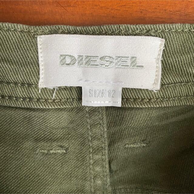 DIESEL(ディーゼル)のDIESEL ハーフパンツ キッズ12 レディースS レディースのパンツ(ハーフパンツ)の商品写真