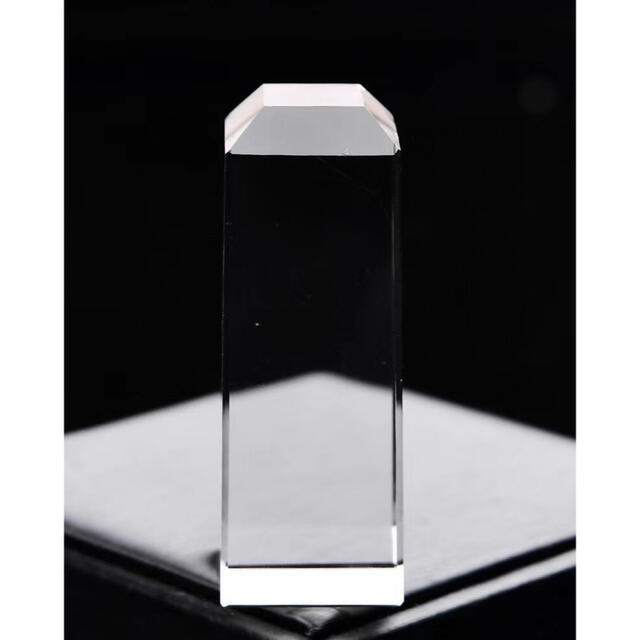 ⭐︎【高級】白水晶 印鑑材 119g-
