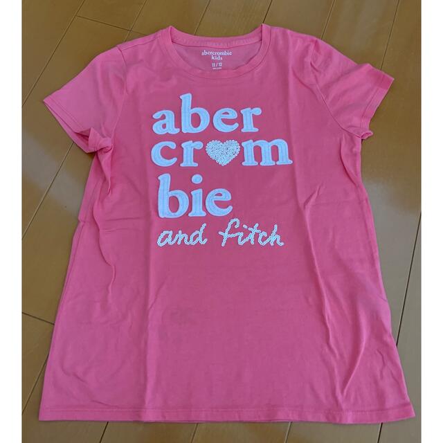 Abercrombie&Fitch(アバクロンビーアンドフィッチ)の140 abercrombie KIDS 11/12 Ｔシャツ2枚組 キッズ/ベビー/マタニティのキッズ服女の子用(90cm~)(Tシャツ/カットソー)の商品写真