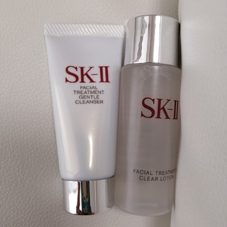 SK-II - SK-II　特製サイズの化粧水と洗顔料のサンプル