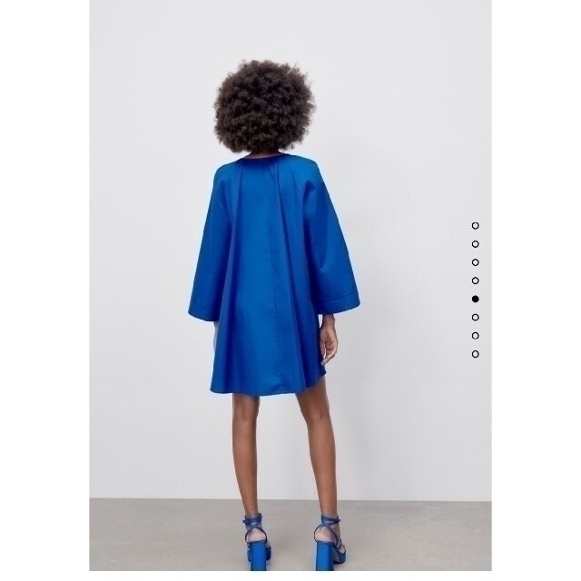 ZARA(ザラ)の【macomaco様専用】パフミニ ワンピース  ZARA レディースのワンピース(ミニワンピース)の商品写真