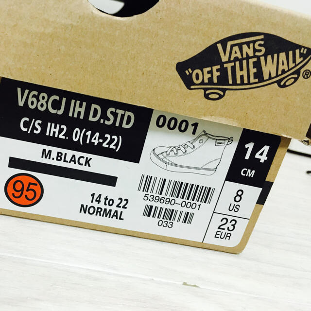 VANS(ヴァンズ)の週末価格❤️VANS 14cm ハイカット キッズ/ベビー/マタニティのベビー靴/シューズ(~14cm)(スニーカー)の商品写真