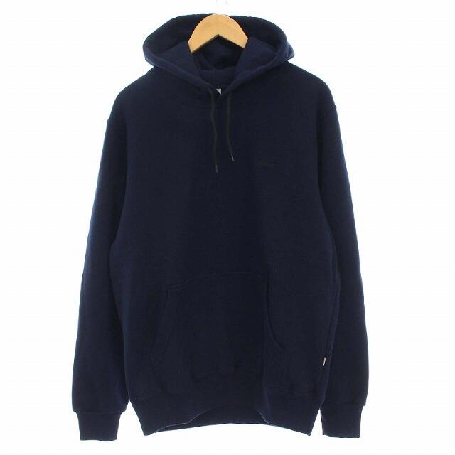 50cm身幅jjjjound J/90 Hoodie パーカー スウェット 裏起毛 L 紺