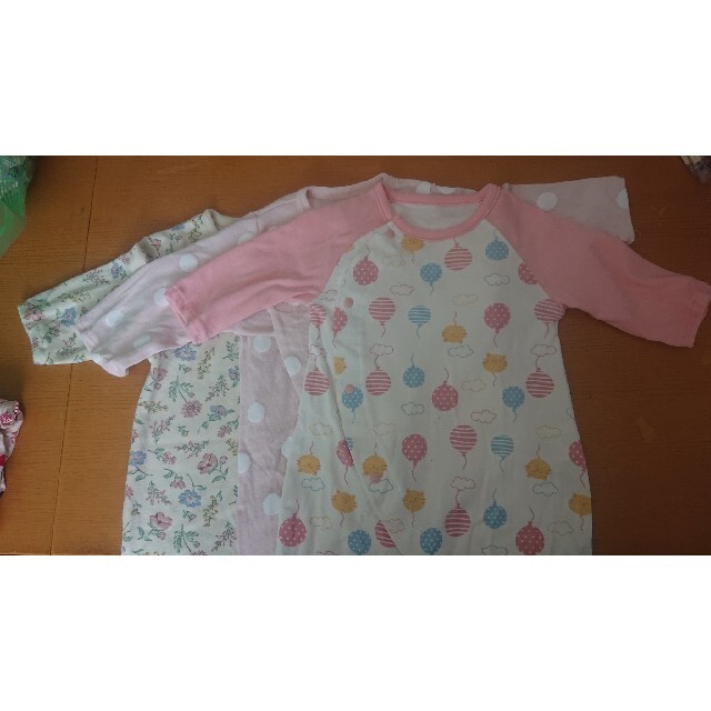 新生児 ロンパース キッズ/ベビー/マタニティのベビー服(~85cm)(ロンパース)の商品写真