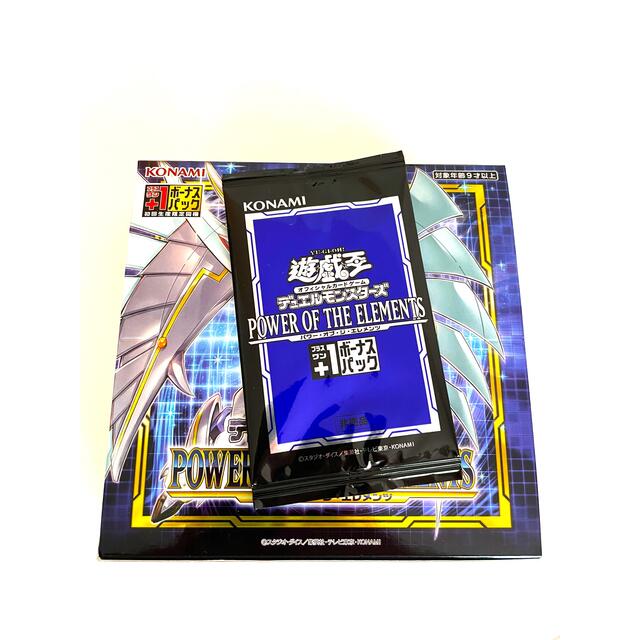 遊戯王 - パワーオブジエレメンツ 1ボックス +1ボーナスパック付き