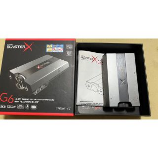 CREATIVE Sound BlasterX G6 SBX-G6(ヘッドフォン/イヤフォン)