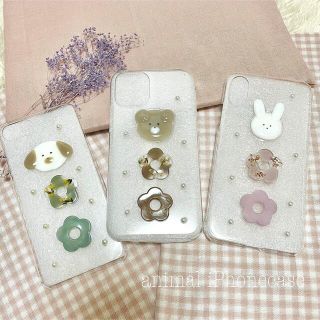 animal flower iPhoneケース(iPhoneケース)