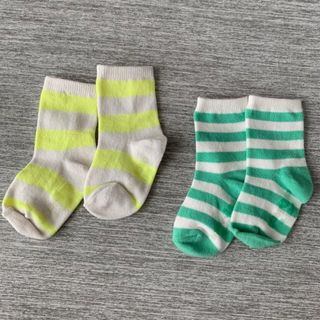 ベビーギャップ(babyGAP)のbabyGAP 靴下 6-12month 新品2足セット(靴下/タイツ)