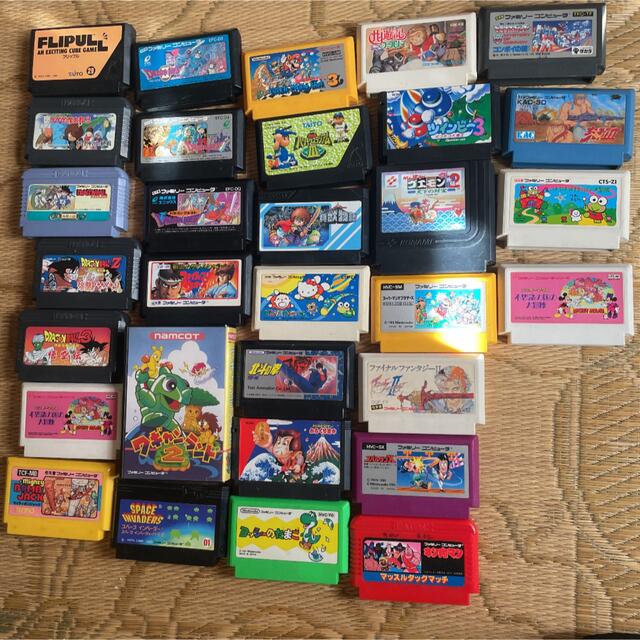 ファミリーコンピュータ - ファミコンソフト カセット まとめ売り