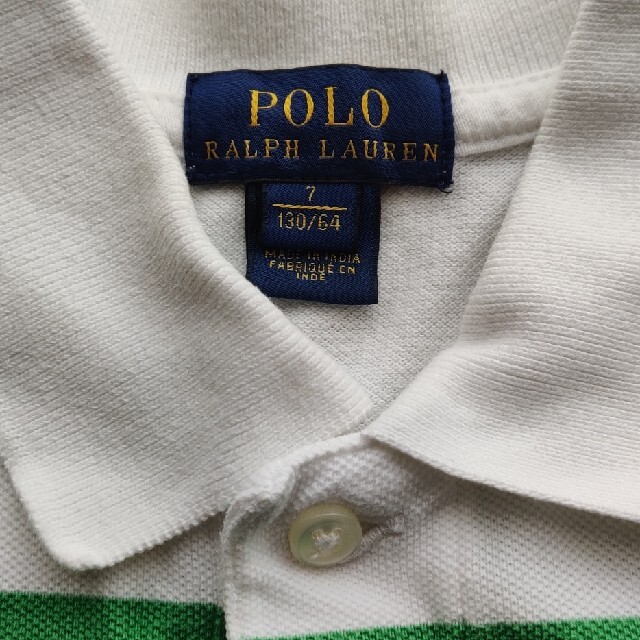 POLO RALPH LAUREN(ポロラルフローレン)のPOLO RALPH LAUREN　ポロシャツ　130cm キッズ/ベビー/マタニティのキッズ服男の子用(90cm~)(Tシャツ/カットソー)の商品写真