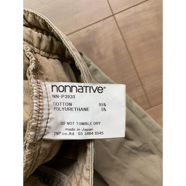 nonnative(ノンネイティブ)のnonnative ノンネイティブ DWELLER パンツ DROPPED メンズのパンツ(チノパン)の商品写真