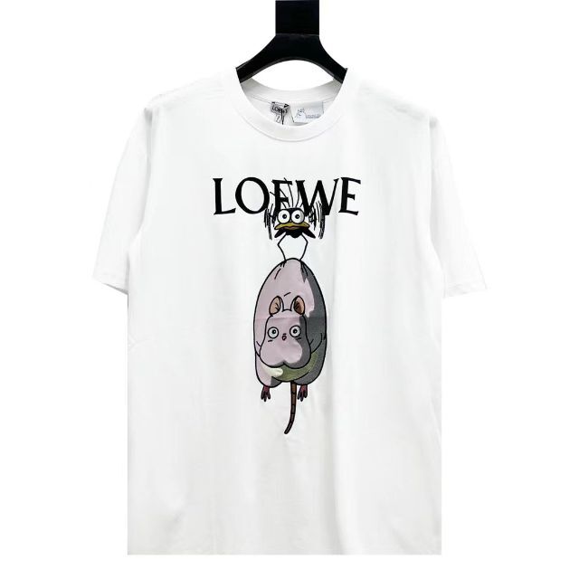 保障できる LOEWE - LOEWE 千と千尋の神隠し ハエドリ Tシャツ 白 新品