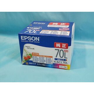エプソン(EPSON)のEPSON 純正インク IC6CL70L 6色パック 増量タイプ(その他)