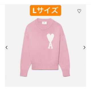 シュプリーム(Supreme)のLサイズ　新品　正規品AMI DE COEUR クルーネック セーター(ニット/セーター)