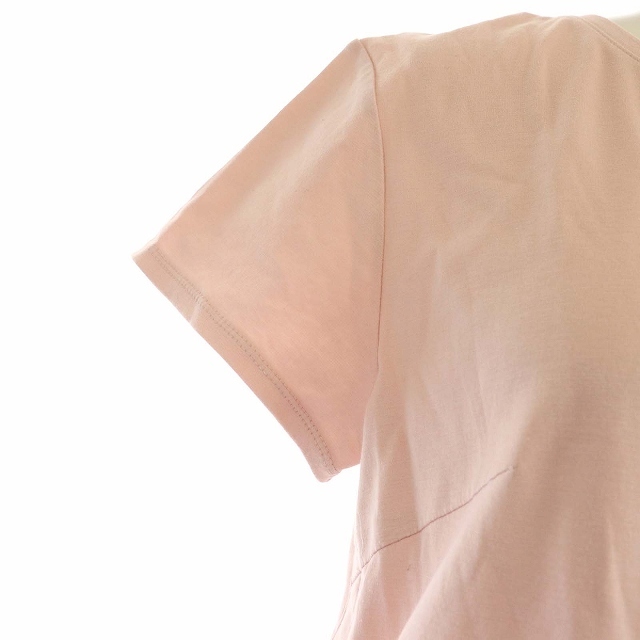 other(アザー)のアミカ AMICA Tシャツ 半袖 ペプラム フリル F サーモンピンク ■MA レディースのトップス(Tシャツ(半袖/袖なし))の商品写真