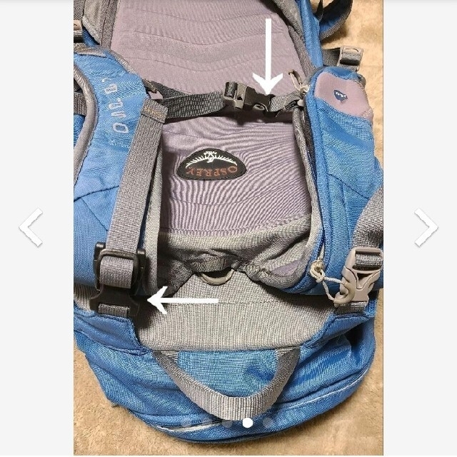 Osprey(オスプレイ)のオスプレー　code38　冬山　BC  バックカントリー スポーツ/アウトドアのアウトドア(登山用品)の商品写真