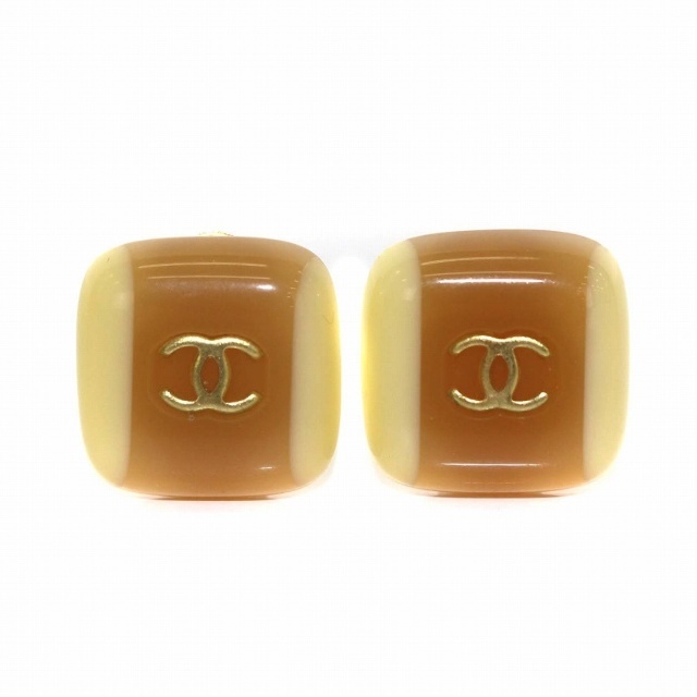 CHANEL - シャネル ヴィンテージ 01A ココマーク イヤリング スクエア
