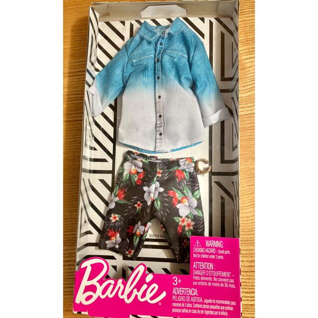 Barbie(バービー)のバービー KEN 服 シャツ パンツ アクセサリー セット  エンタメ/ホビーのフィギュア(その他)の商品写真