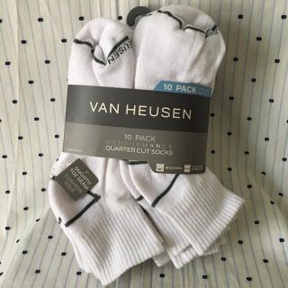 トミーヒルフィガー(TOMMY HILFIGER)のVAN HEUSENヴァンヒューセンUS限定クオーターカットソックス10足パック(ソックス)