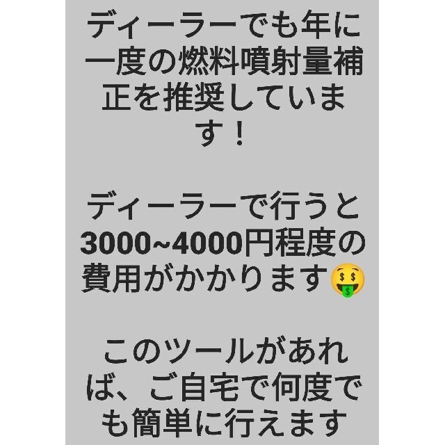 マツダ スカイアクティブD DPF強制燃焼&燃料噴射量補正（ミニレター発送） 自動車/バイクの自動車(メンテナンス用品)の商品写真