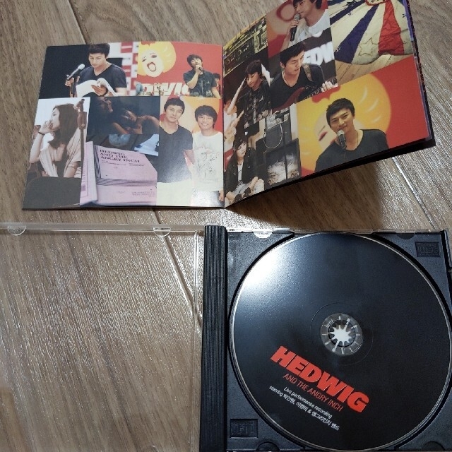 韓国ミュージカル　hedwig CD　ost エンタメ/ホビーのCD(K-POP/アジア)の商品写真