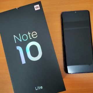 アンドロイド(ANDROID)のXiaomi Mi Note 10 lite パープル(スマートフォン本体)