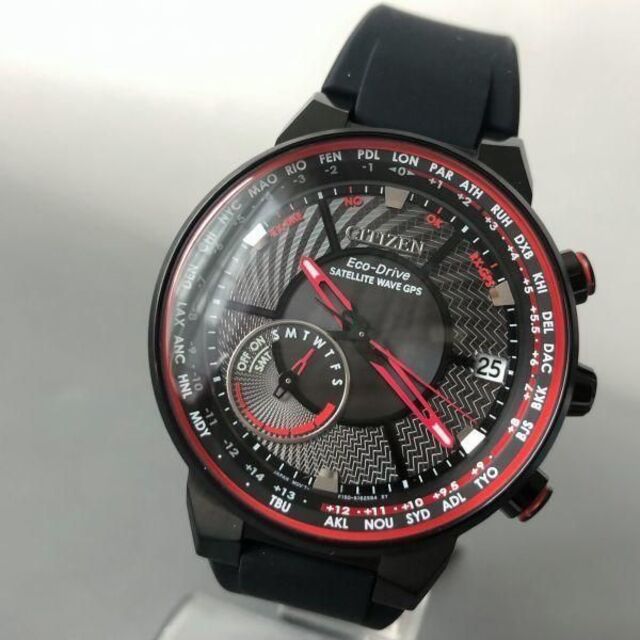 新品 シチズン GPS電波 ソーラー エコドライブ CITIZEN メンズ腕時計