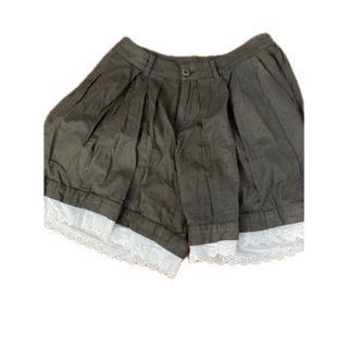 フレア半ズボン(ハーフパンツ)