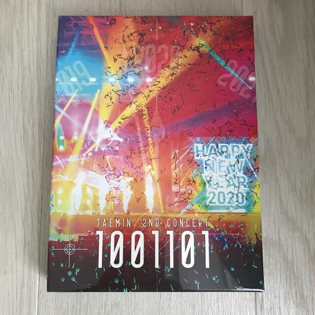 エンタメ/ホビーTAEMIN 2nd Concert 1001101 Blu-ray FC限定版
