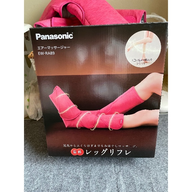 Panasonic(パナソニック)のレッグリフレ　Panasonic 箱付き コスメ/美容のコスメ/美容 その他(その他)の商品写真