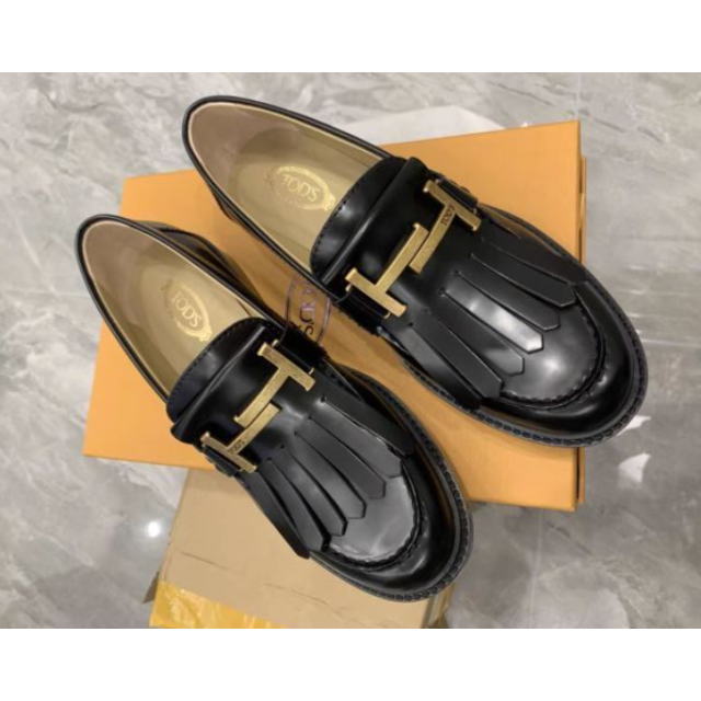 TOD'S トッズ レザー ローファー 23CM solaristransportes.com.br