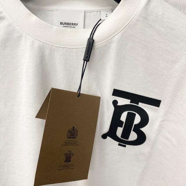 Burberry バーバリー TB ロゴ ロングTシャツ 長袖 ロンT Sサイズ-