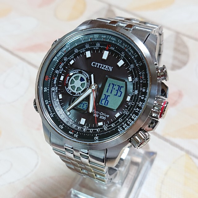 美品【CITIZEN/PROMASTER】ECO-DRIVE メンズ腕時計