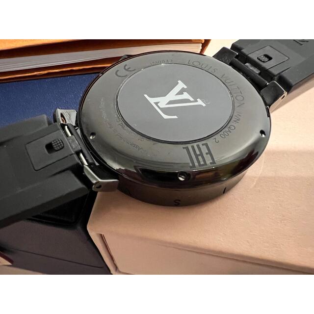 LOUIS VUITTON(ルイヴィトン)のタンブールホライゾン　ブラック メンズの時計(腕時計(デジタル))の商品写真
