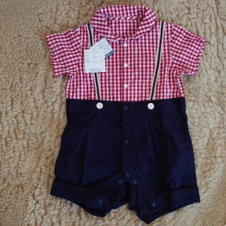 エフオーキッズ(F.O.KIDS)の未使用タグ付き après les cours アプレレクール☆ロンパース(ロンパース)