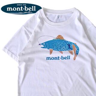 mont bell - mont-bell モンベル グラフィックプリント デカロゴ アート アウトドア