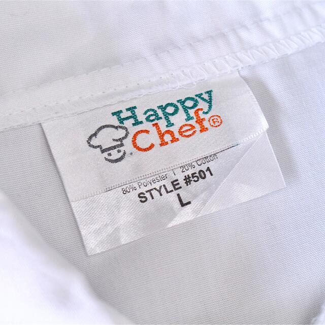 COMME des GARCONS(コムデギャルソン)の90s vintage Happy Chef コックシャツ スナップボタン レア メンズのトップス(シャツ)の商品写真