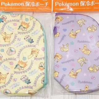 イトウエン(伊藤園)の伊藤園　ポケモン保冷ポ－チ　2種セット(ノベルティグッズ)